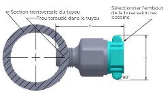 Corps de Buse Taraudé