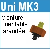 Monture orientable taraudée