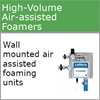 HV air assisted foamers HV air assisted foamers