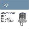 PJ c PJ series low profile misting nozzle
